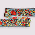 Birds Black (bredde 6,5 cm) Fantasy Ribbons