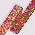 Flowers Red (bredde 6,5 cm) Fantasy Ribbons