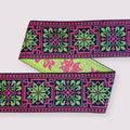 Grand Star Pink Green (bredde 9 cm) Fantasy Ribbons