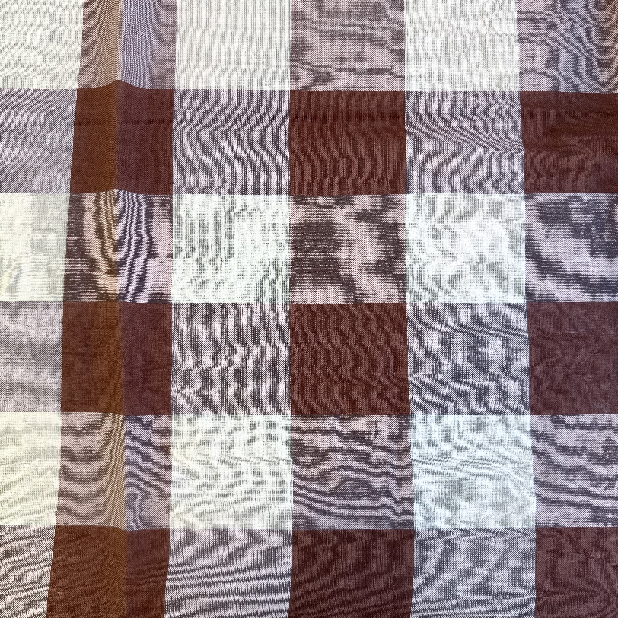 Tyn og luftig gingham