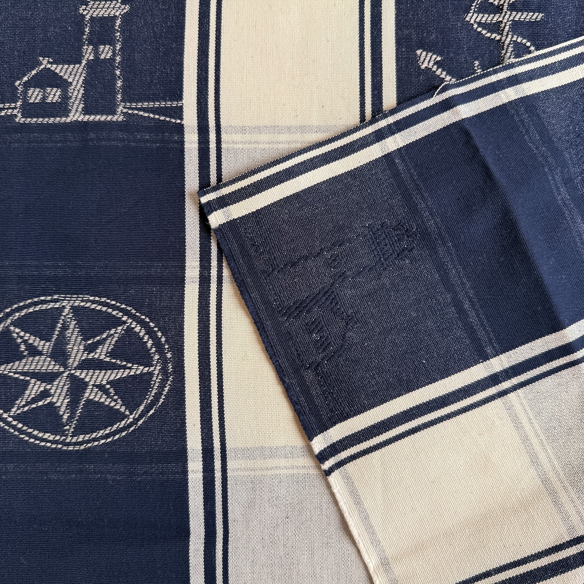 Striper med maritime motiver