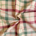 Rød og grønn tartan