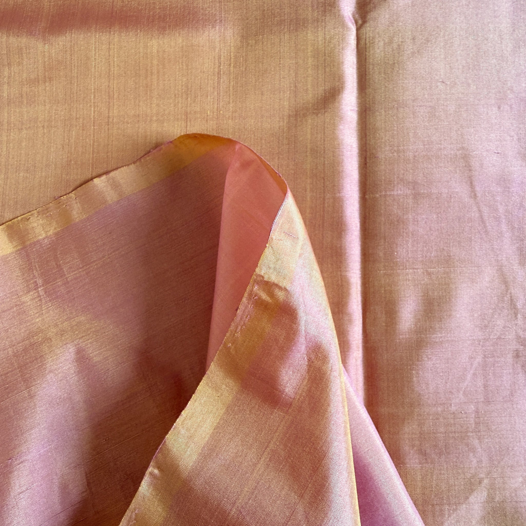 Rosa/rosegull silke