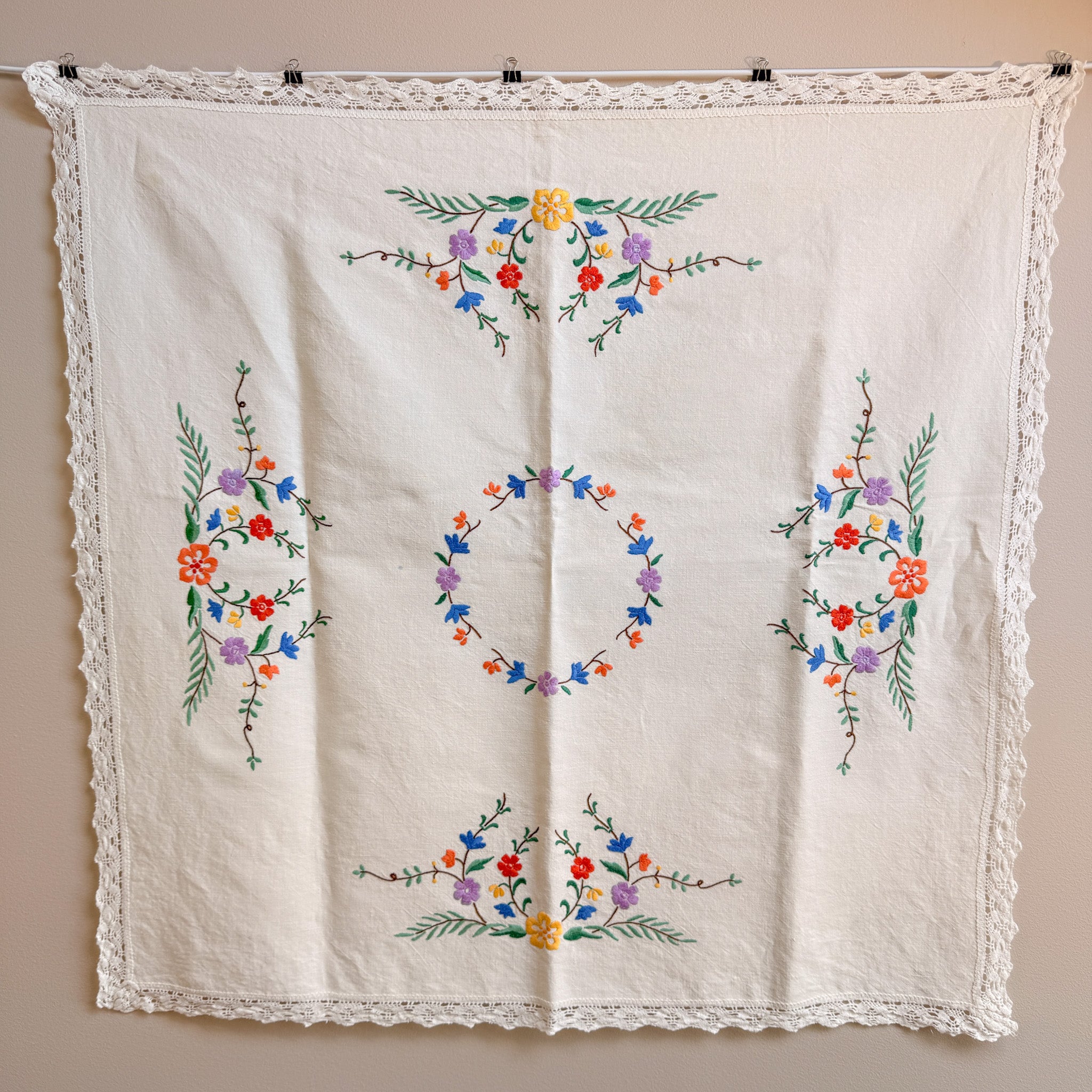 Brodert duk
