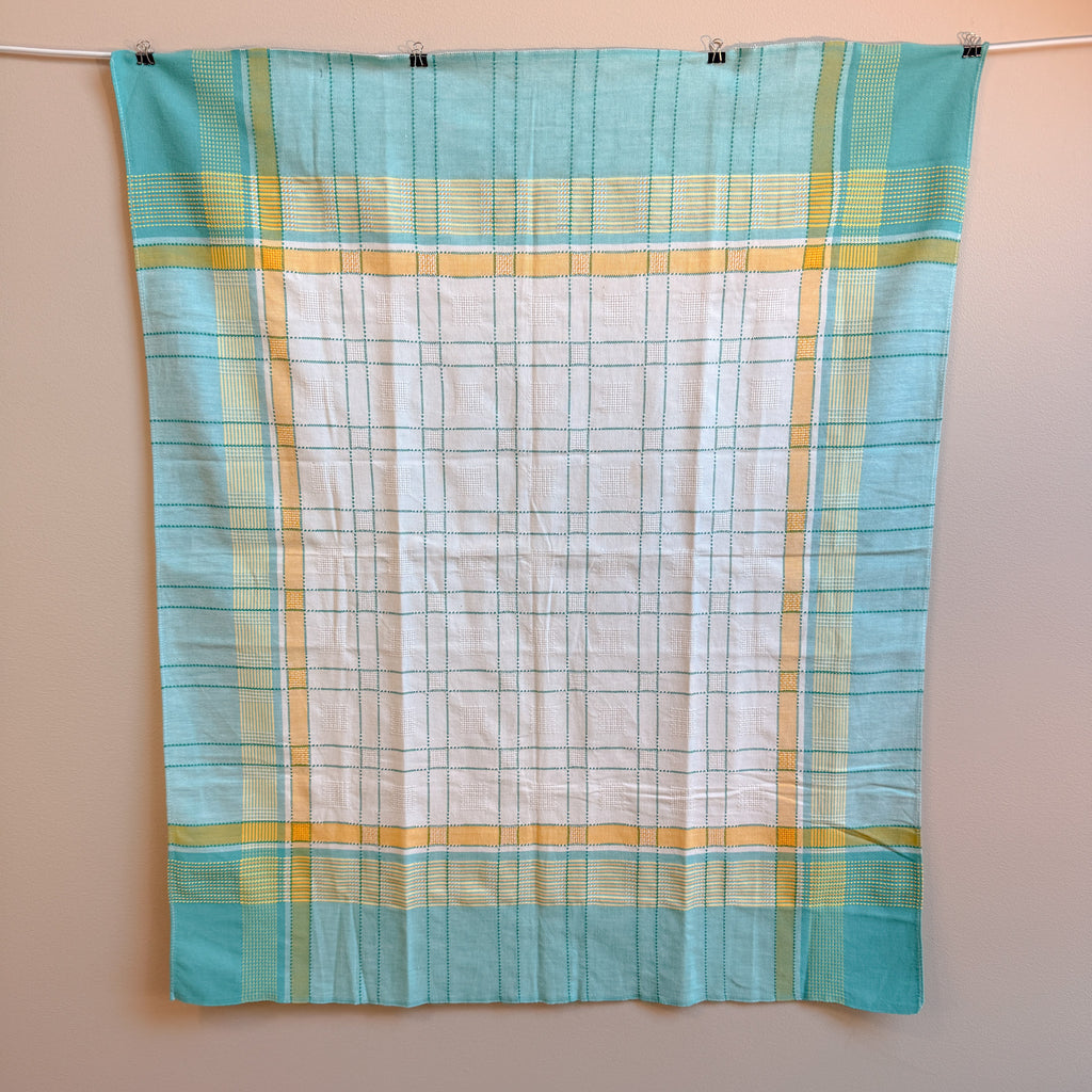Sommerlig retro rutetekstil