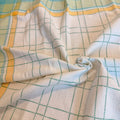 Sommerlig retro rutetekstil