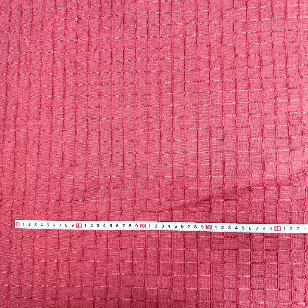 Rødt gridmønster