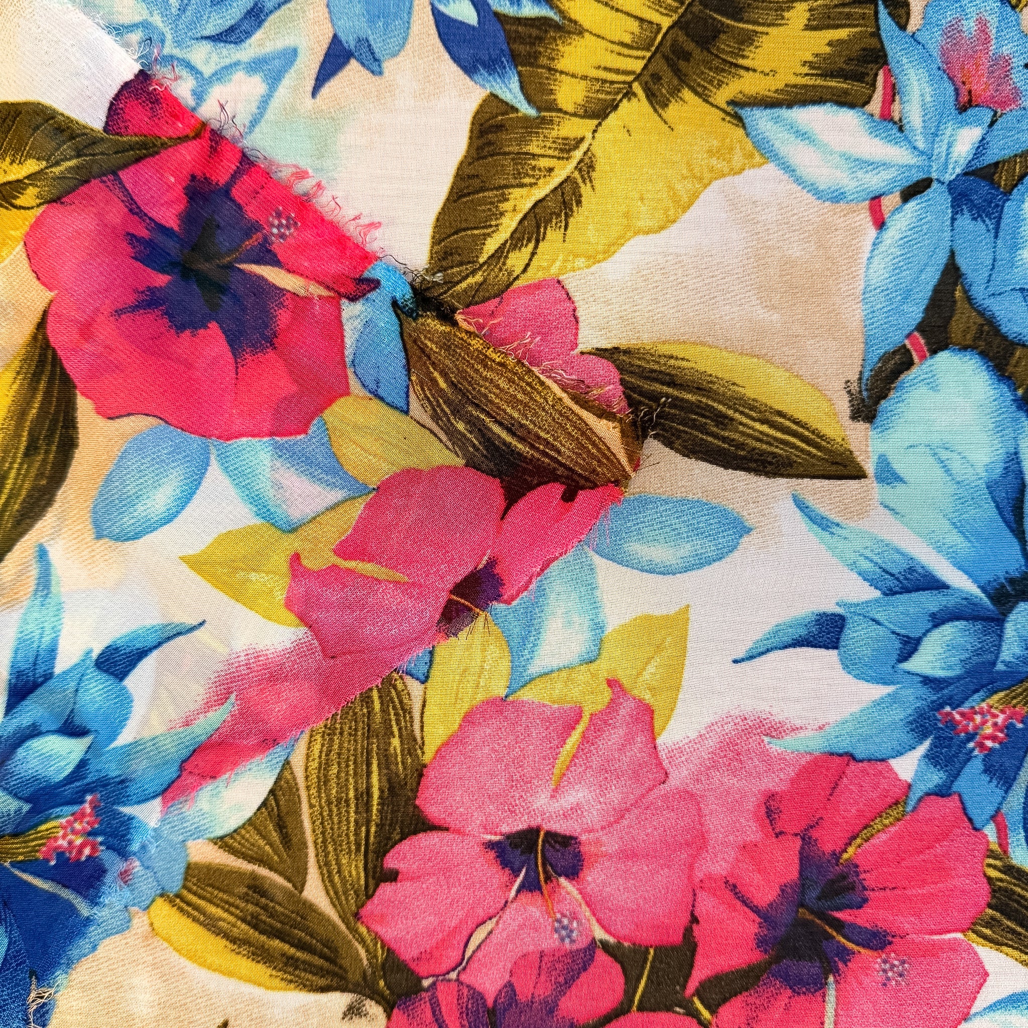 Blomstrete chiffon 🌺