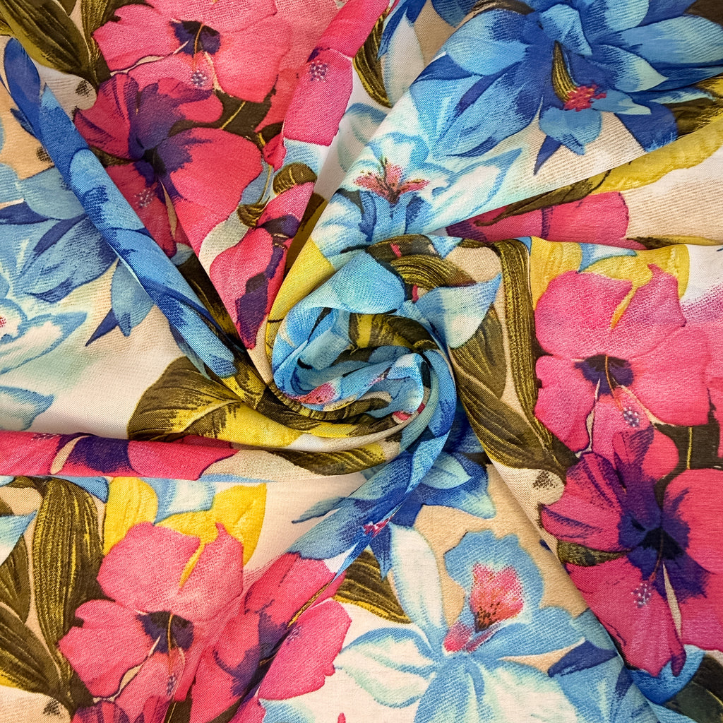Blomstrete chiffon 🌺