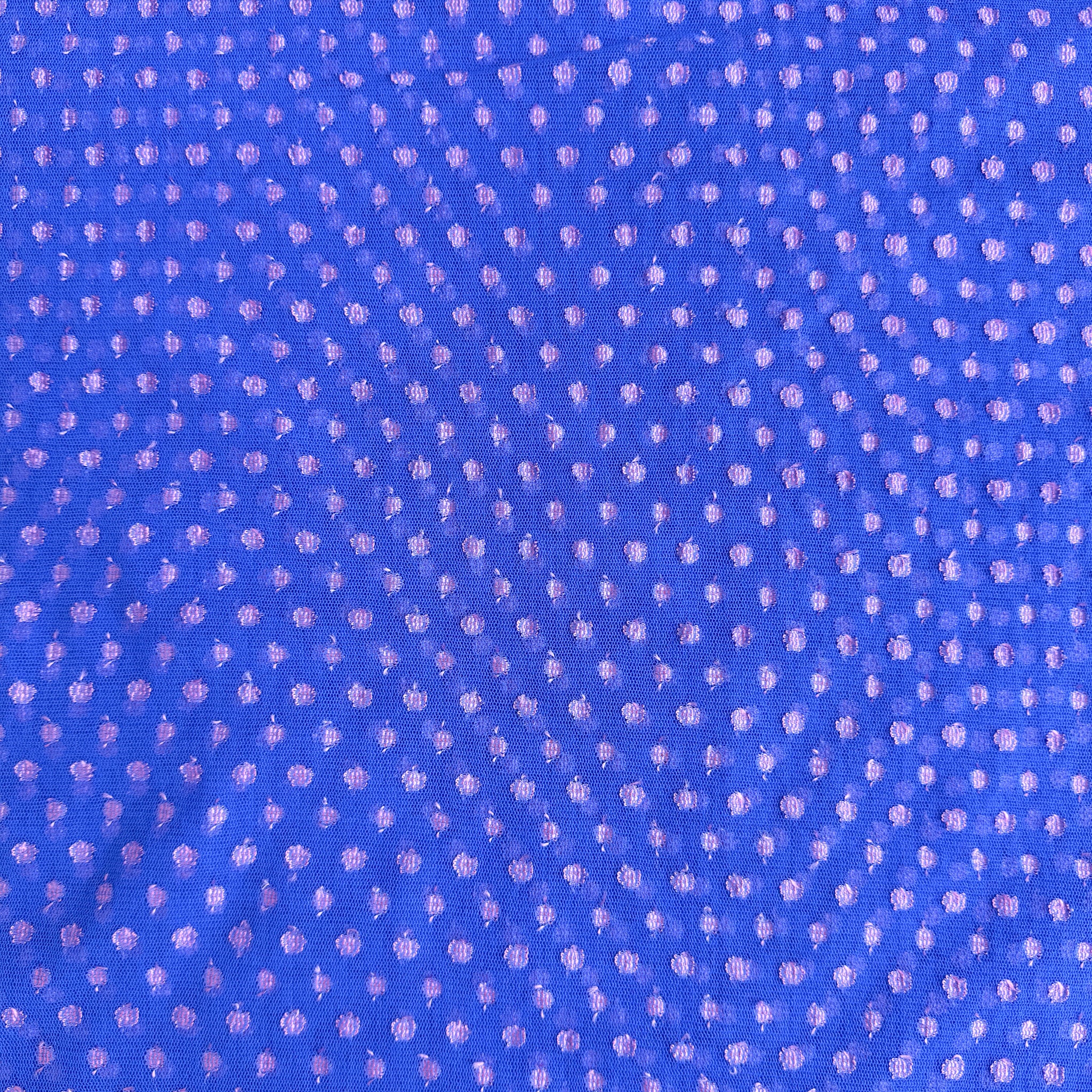 Dotted stretchy mesh