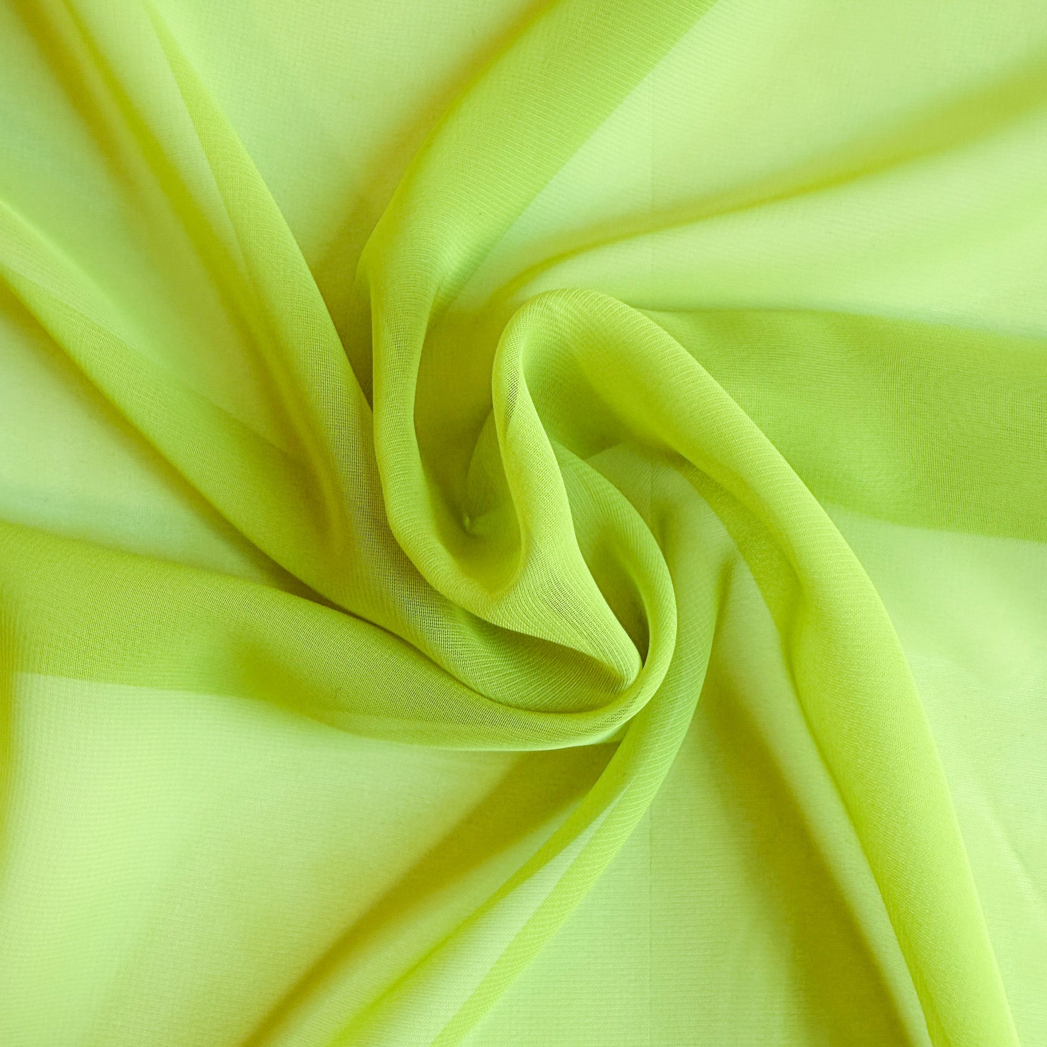 Neongrønn chiffon
