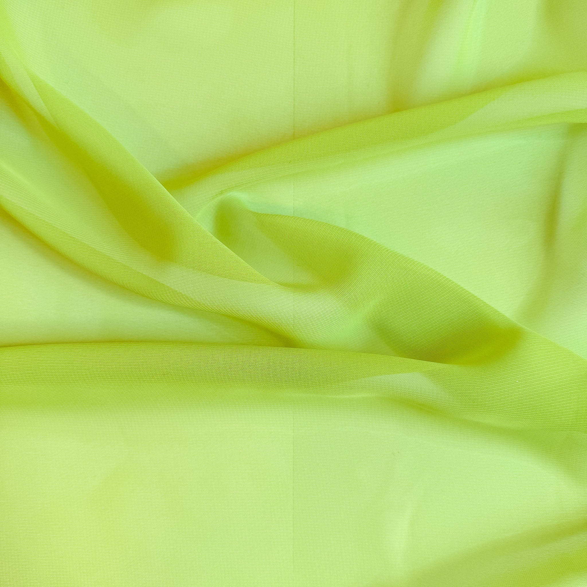 Neongrønn chiffon