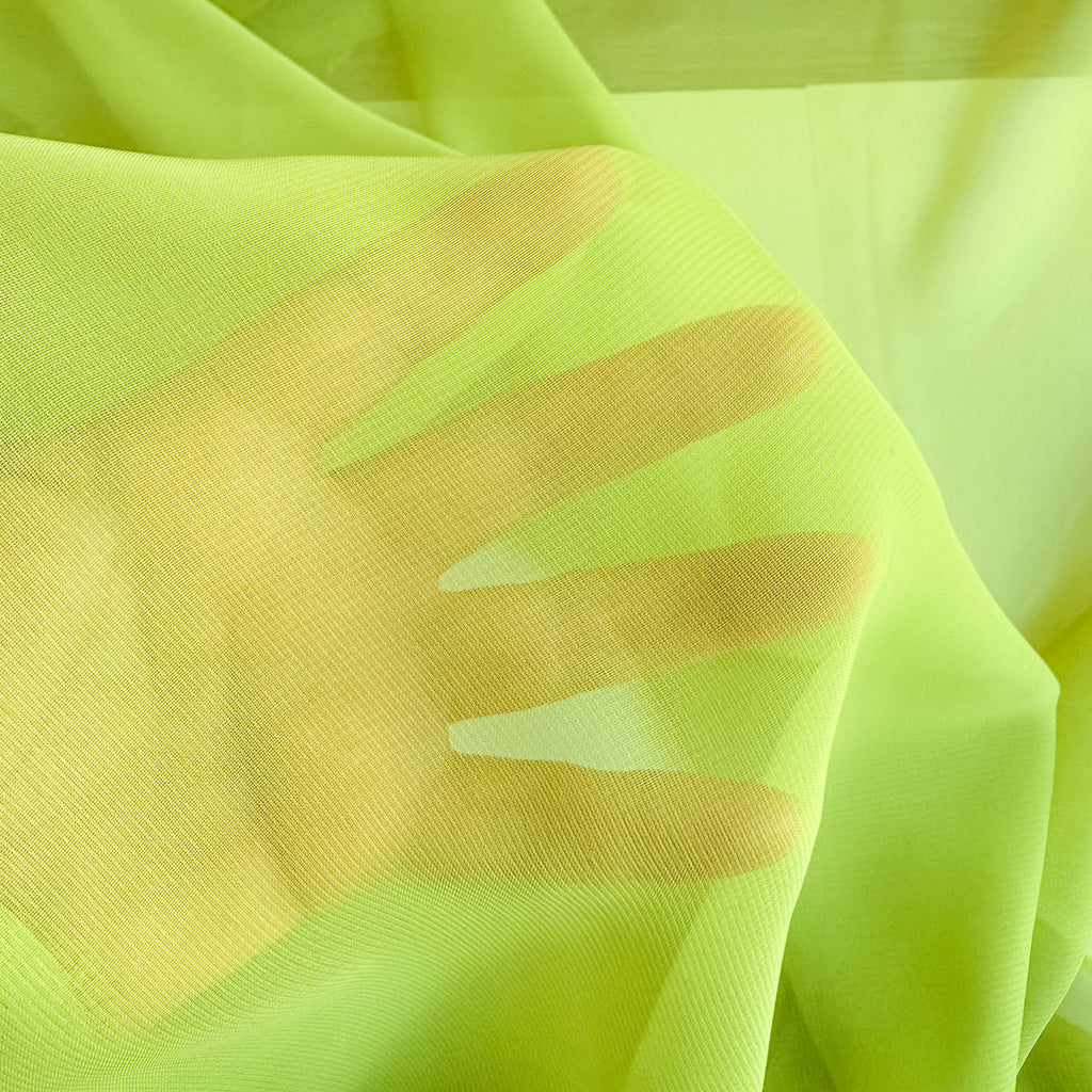 Neongrønn chiffon