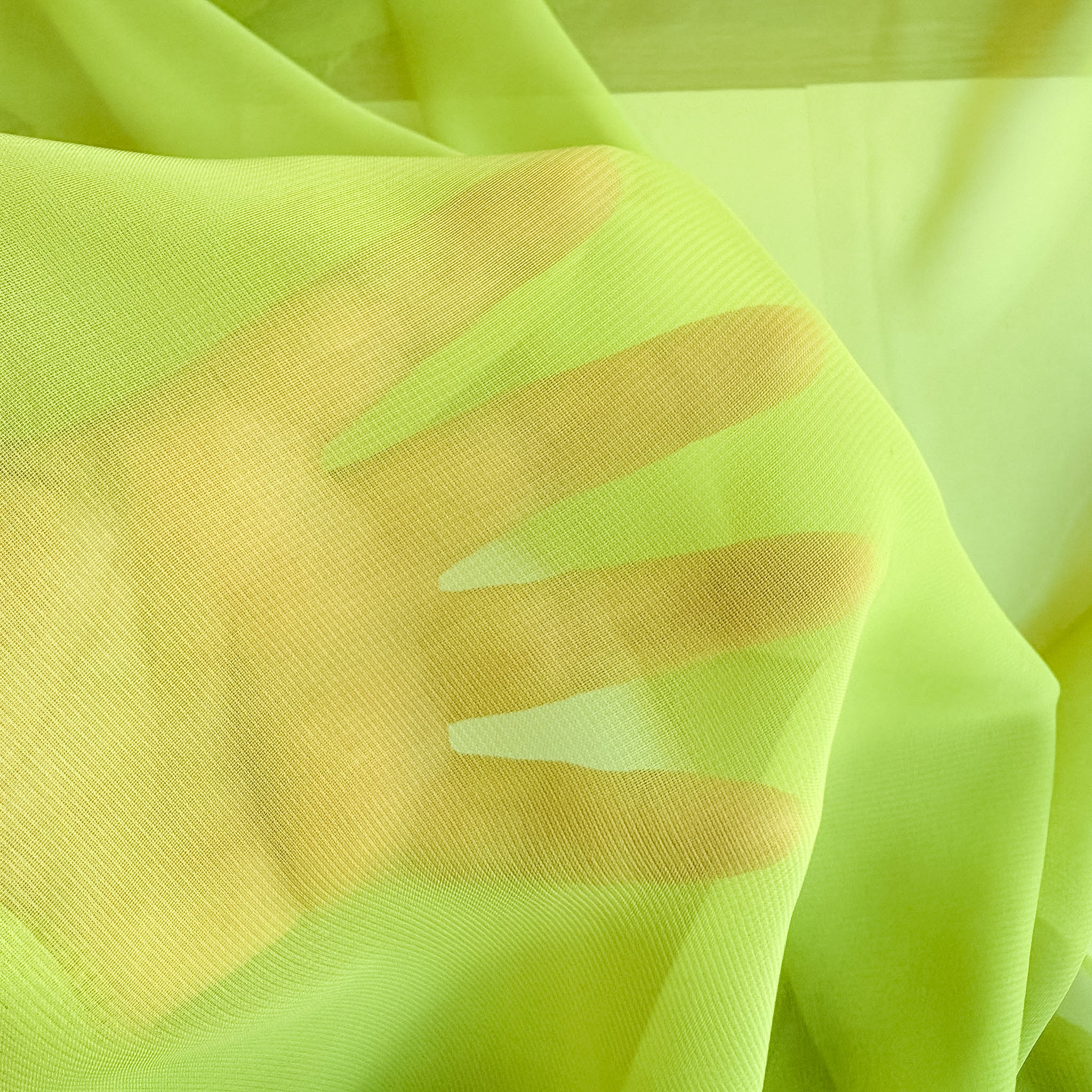 Neongrønn chiffon