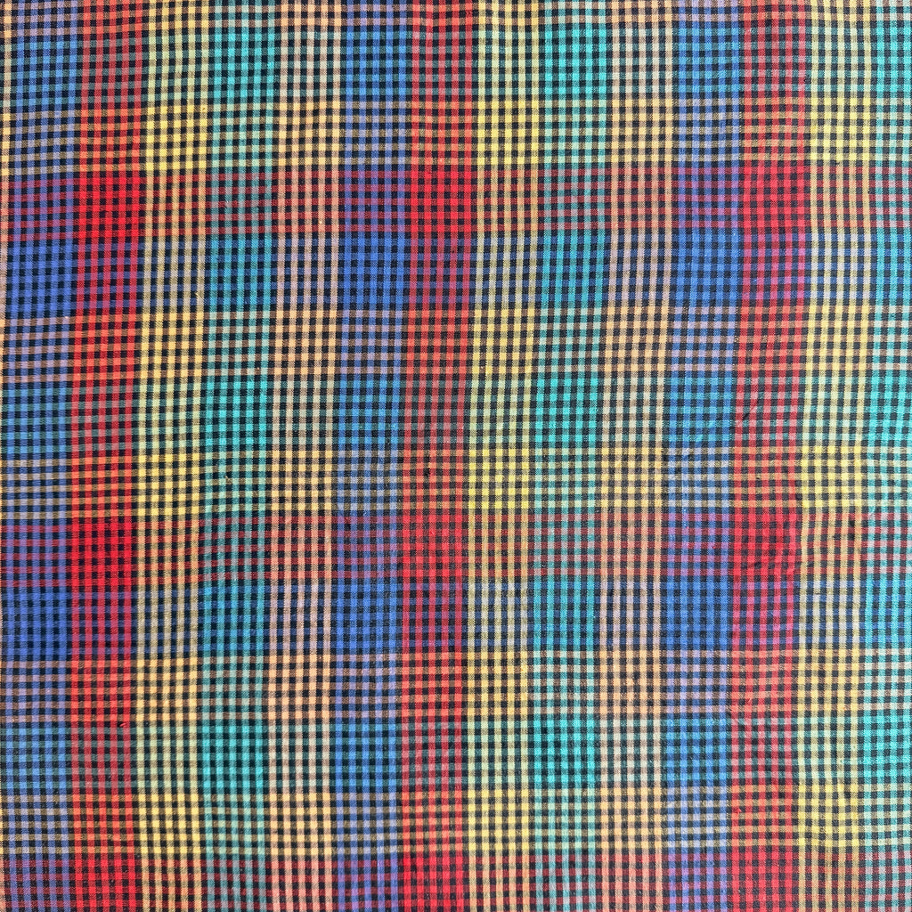 Fargerik garnfarget gingham 🌈