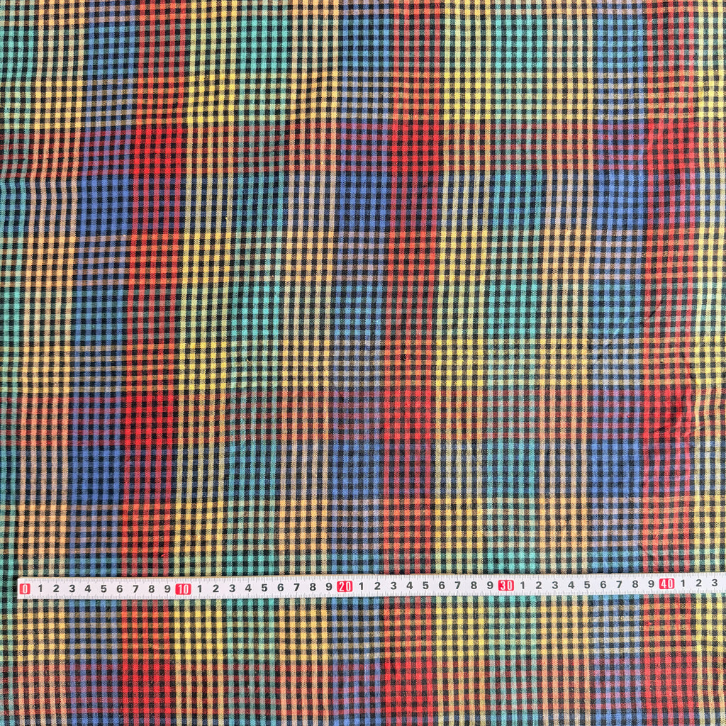 Fargerik garnfarget gingham 🌈