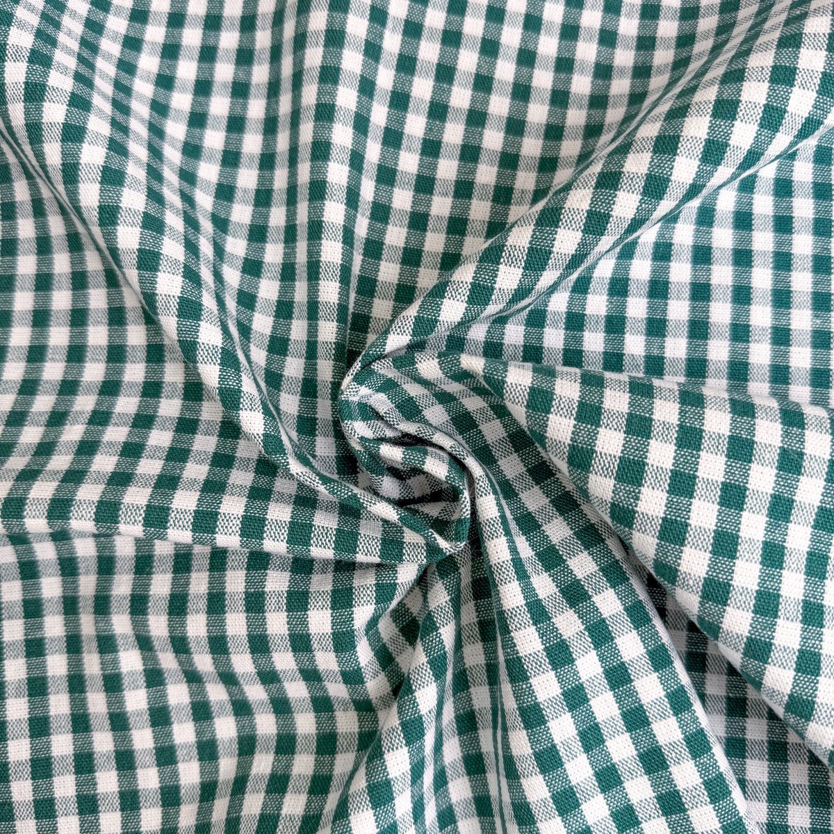 Gingham grønn - Garnfarget