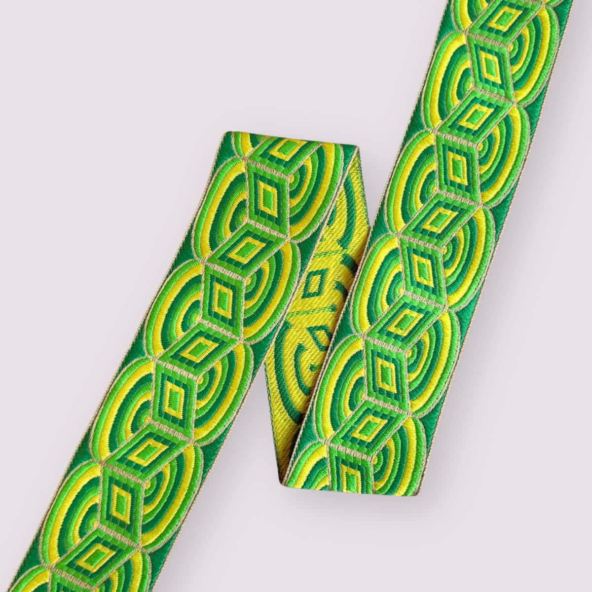 Neon Green (bredde 6 cm) Fantasy Ribbons