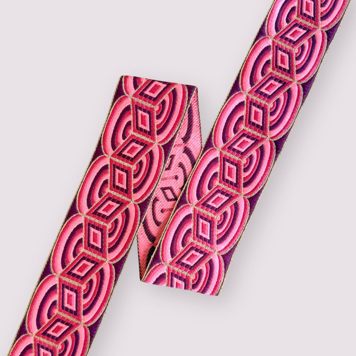 Neon Pink (bredde 6 cm) Fantasy Ribbons