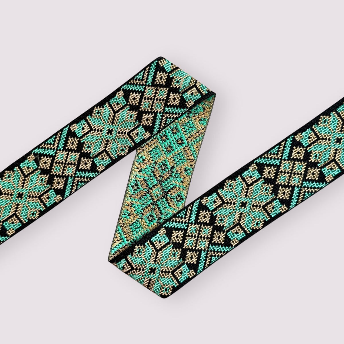 Star Black Coral (bredde 5,5 cm) Fantasy Ribbons