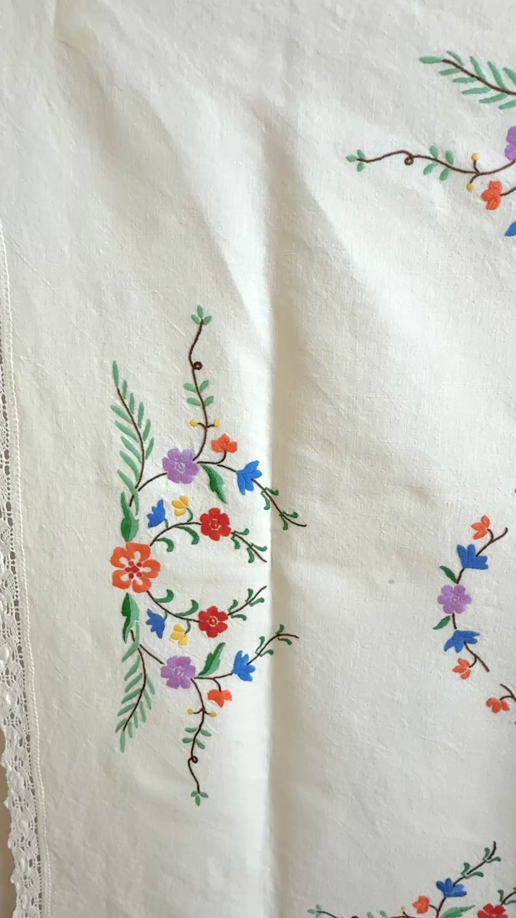 Brodert duk