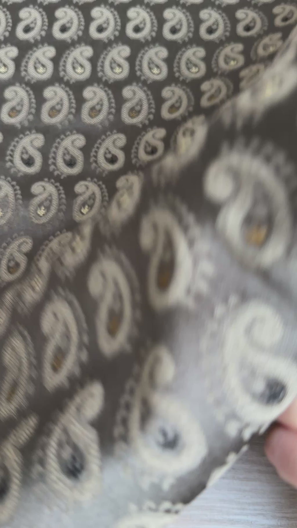 Fint paisley mønster