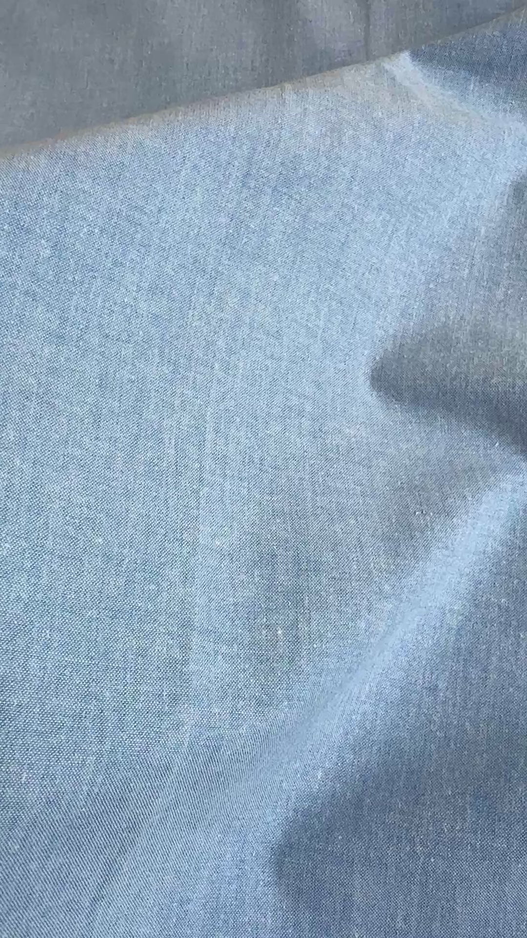 Blå supermyk med vasket look