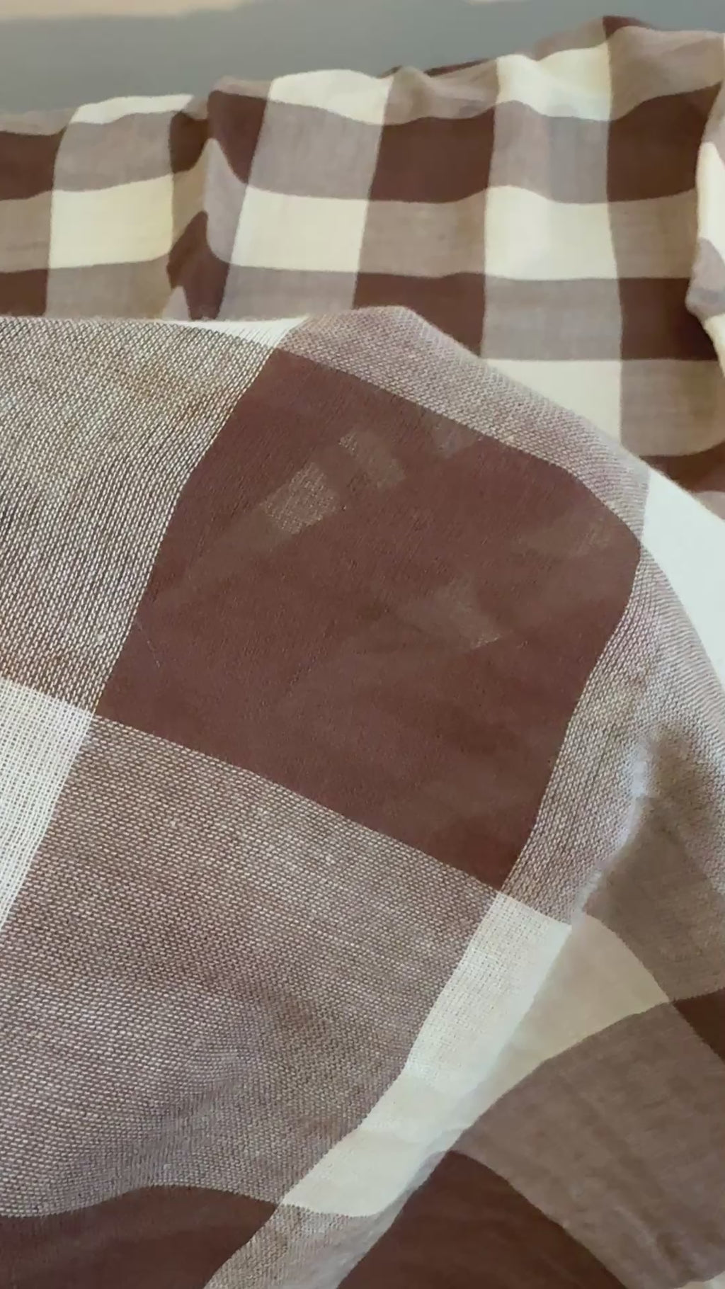 Tyn og luftig gingham