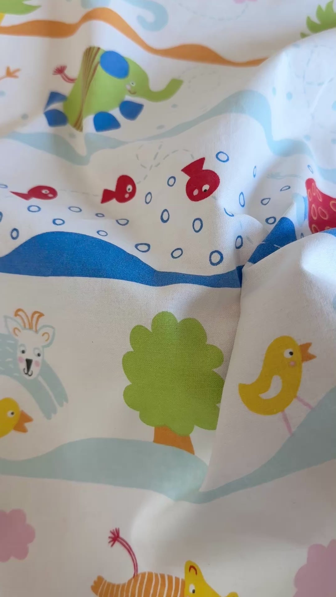 Søte dyr på tur 🐠🐥🐘🦁 myk og god